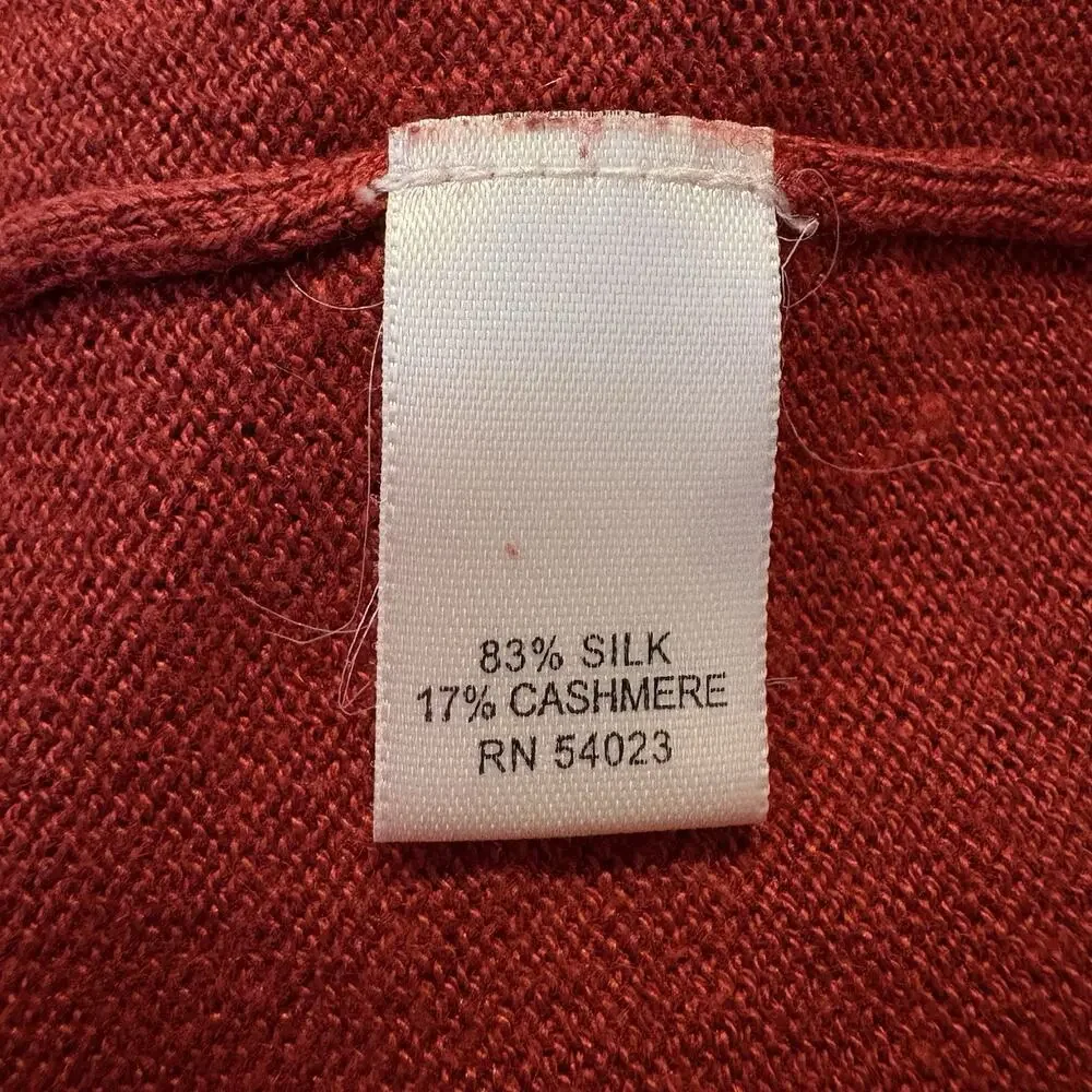 Banana Republic Silk Cashmere Sweater Mens Size‎ Large (1933)